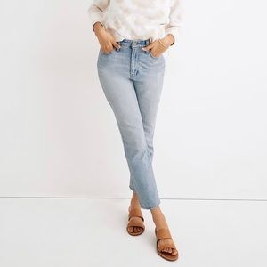 Madewell Curvy Perfect Vontage Jean - fitzgerald wash